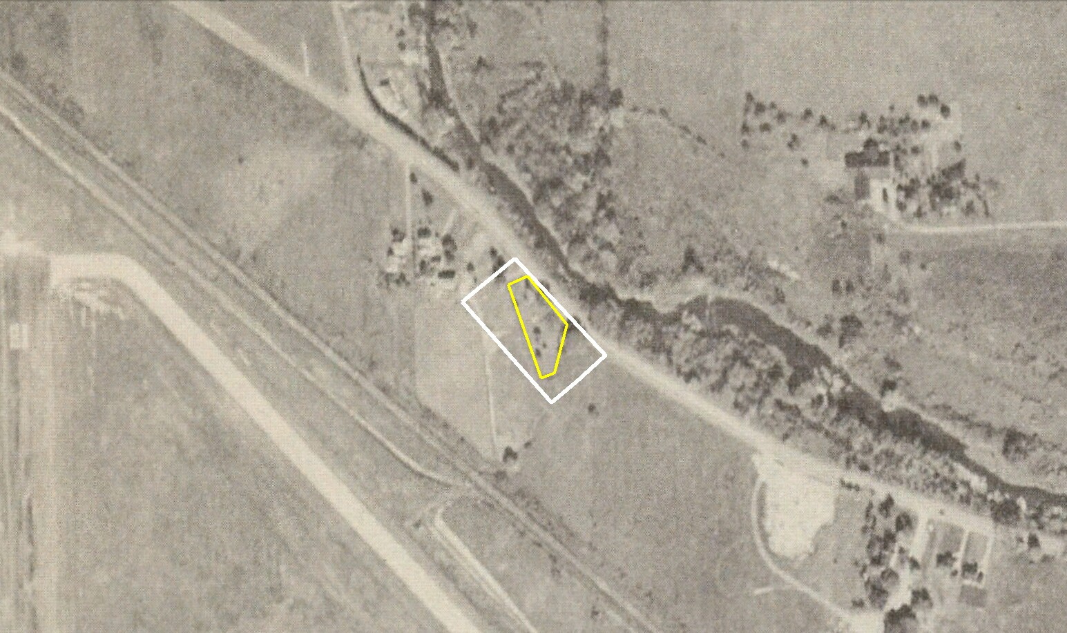 1951 aerial image
