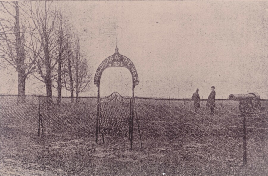 Oldest known photograph of the cemetery