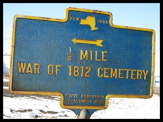 Cemetery sign
